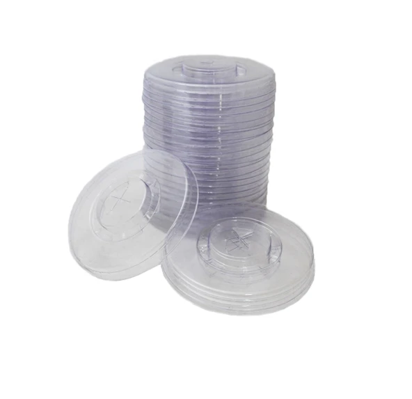 Karton Bardak Kapağı 12 ve 9 Oz İçin Pipet Girişli 500 Ad