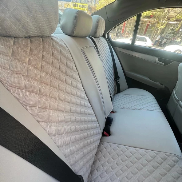 Mercedes C180 Araca Özel Dikim Koltuk Kılıfı - 8