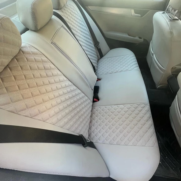 Mercedes C180 Araca Özel Dikim Koltuk Kılıfı - 4