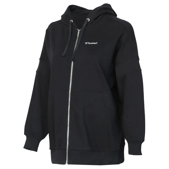 Hummel 921641-2001 Rasy Oversize Long Zip Kadın Spor Ceket