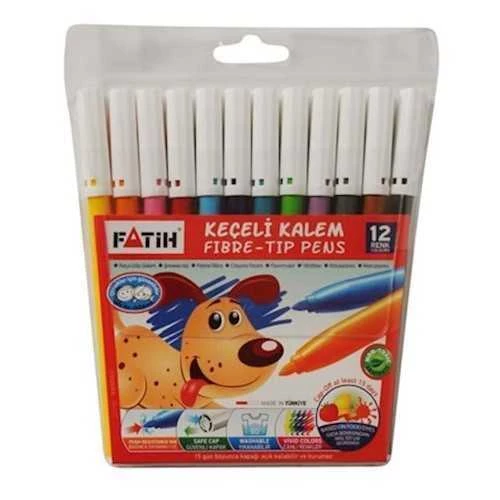 Fatih 12 Renk Keçeli Kalem
