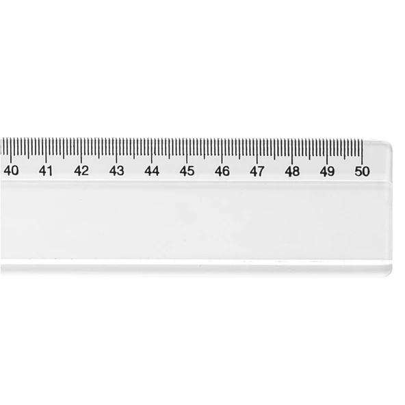 50 Cm Plastik Cetvel