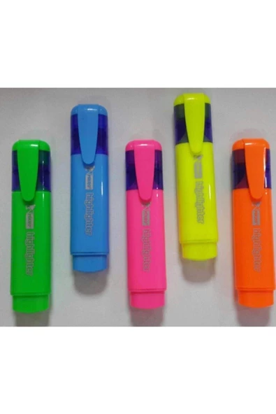 Mikro Mk 701-12 Fosforlu Kalem Turuncu