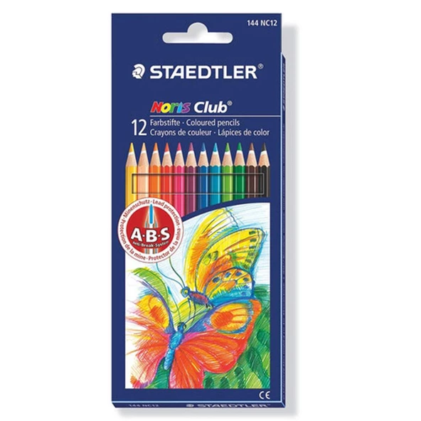 Staedtler Noris Clup 12'Li Kuru Boya 114 Nc12