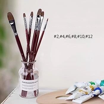 6 Numara Yağlı Boya Fırçası ürün görseli