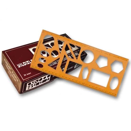 Yıldızlar Geometrik Şablon 040 (1 Adet) ürün görseli