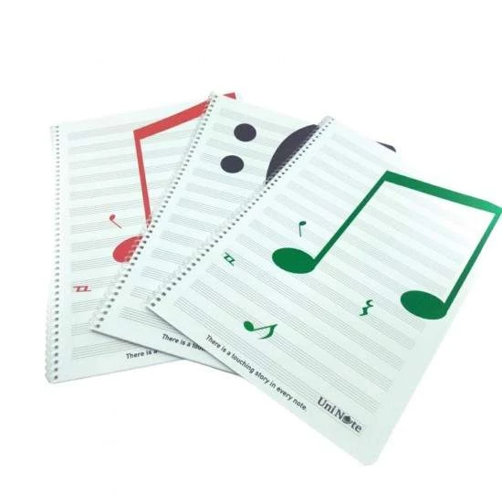 Çınar Spiralli Pp Kapak Müzik Defteri 30Yp - 1