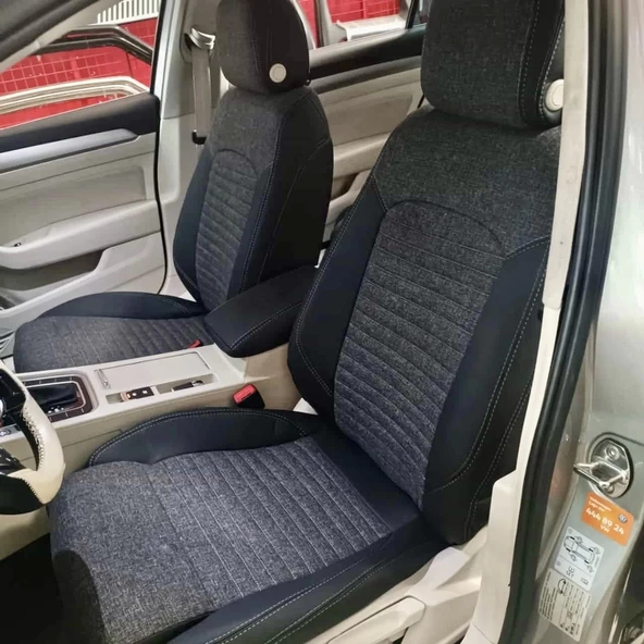 Volkswagen Passat B8 Araca Özel Dikim Koltuk Kılıfı ürün görseli 1