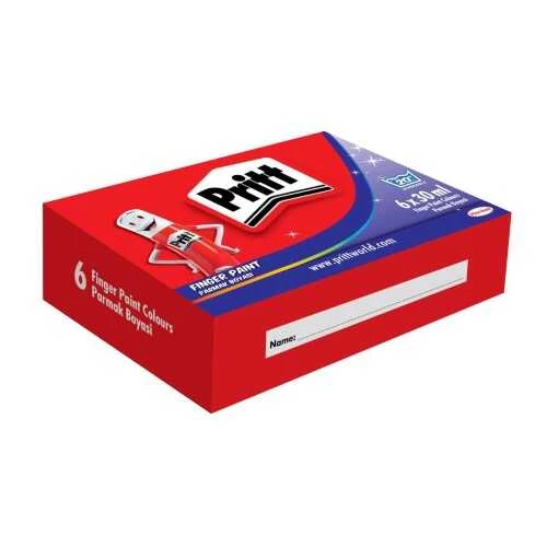 Pritt-Parmak Boyası 6 Renk 30Ml