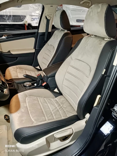 Volkswagen Jetta Araca Özel Dikim Koltuk Kılıfı ürün görseli 1