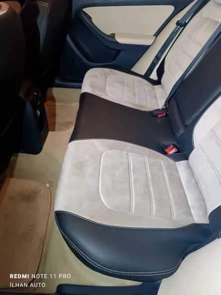 Volkswagen Jetta Araca Özel Dikim Koltuk Kılıfı - Resim 3