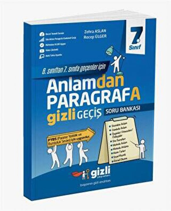 Gizli 7.Sınıf Paragraf Kazanım Odaklı Soru Bankası