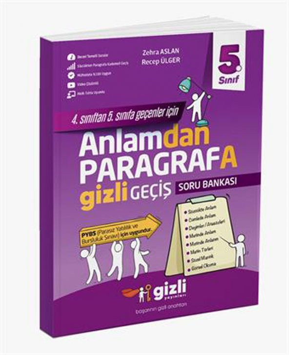 Gizli 5. Sınıf Anlamdan Paragrafa Gizli Geçiş
