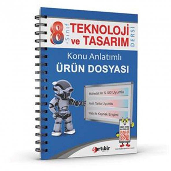 Artıbir 8. Sınıf Teknoloji ve Tasarım Defter