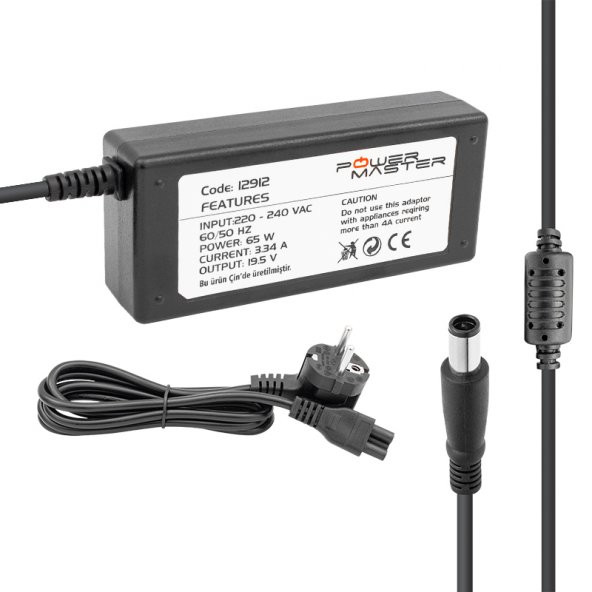 NOTEBOOK ADAPTÖR DELL INSPIRON 19.5V/3,34A 7.4*5.0 UÇ (4353)
