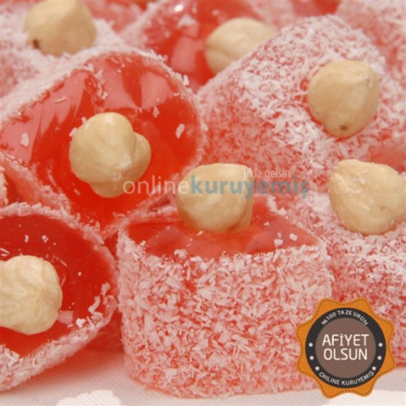 Fındıklı Çilekli Lokum 1000 gr - 3
