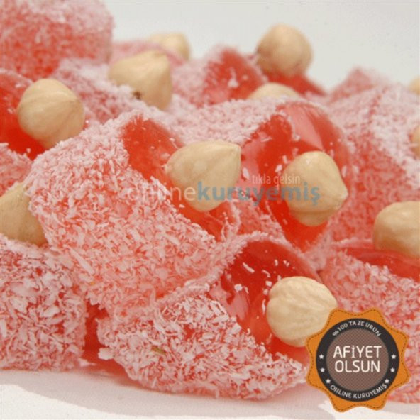 Fındıklı Çilekli Lokum 1000 gr - 4