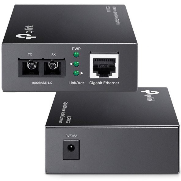 TP-LINK MC210CS GIGABIT SINGLE MODE ETHERNET MEDYA DÖNÜŞTÜRÜCÜ (4353) - Resim 3