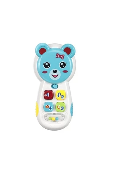 Zeytoys ZEY2023 Müzikli Telefon,Oyuncak Müzikli Işıklı Aynalı Telefon