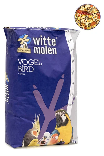 Witte Molen Premium Papağan Yemi 15 kg - 5