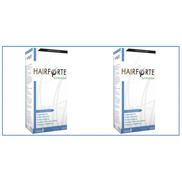 Hairforte  Erkek Sprey 60 Ml - 2 Adet - 2