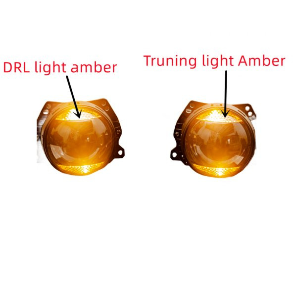 Bi-xenon gündüz ledli-sinyalli  beyaz-sarı / LAAM960-1 - Resim 3