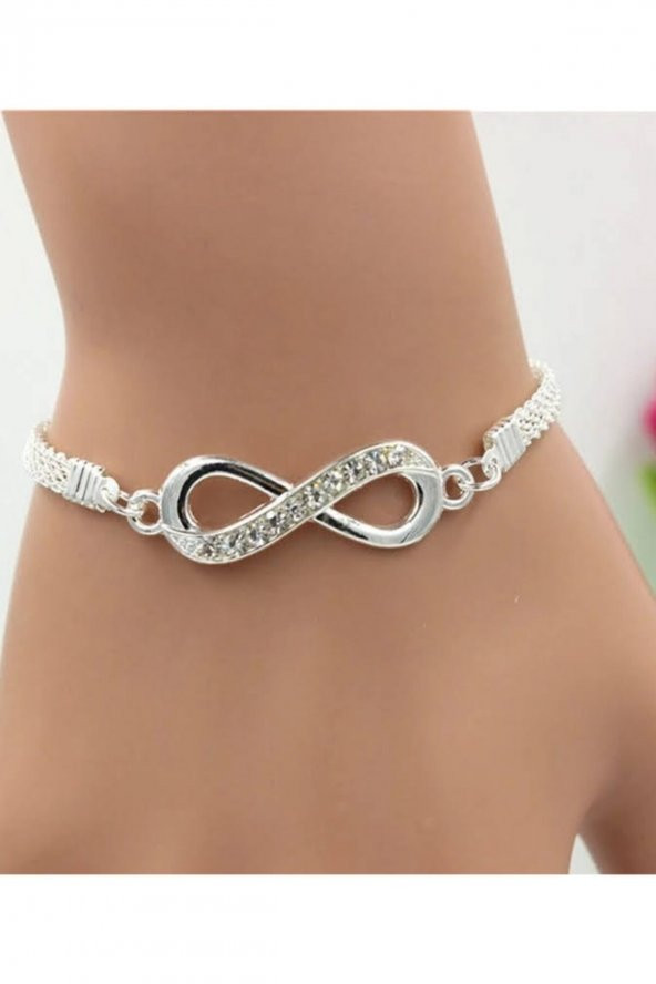Kadın Bilekliği Sonsuzluk Bilekliği Kadın Takı Trend Bileklik ürün görseli 1