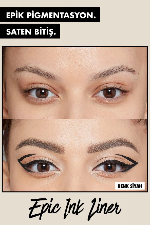 Siyah Eyeliner - Epic Ink Liner Black 800897085605 - 2