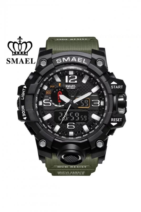 Erkek Kol Saati Su Geçirmez Dijital Spor Saat - Resim 2