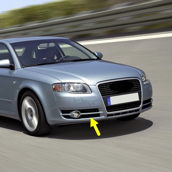 Audi A4 B7 2005-2008 Sağ Sis Farı Yan Plastik Parçası 8E0807152A