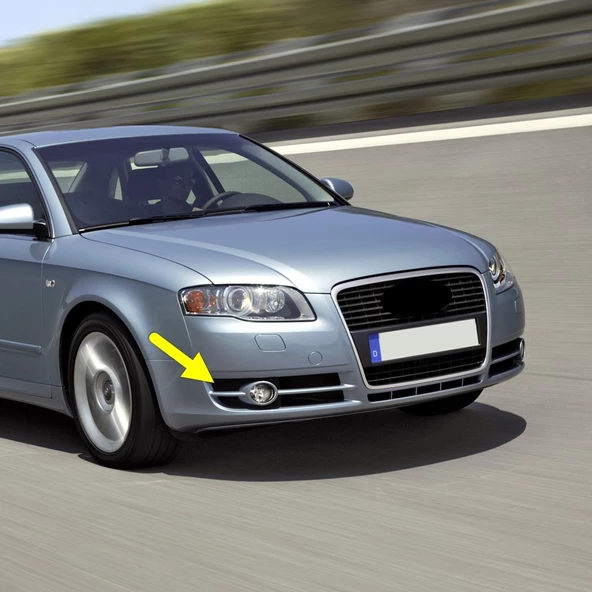 Audi A4 B7 2005-2008 Sağ Sis Farı Üst Plastik Parçası 8E0807174 ürün görseli 1