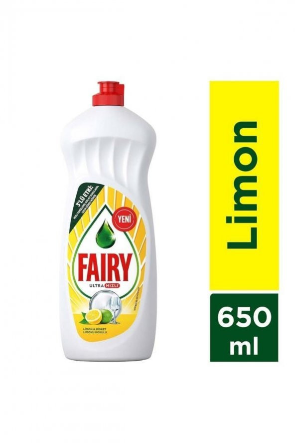 Fairy Limon 650 ml Sıvı Bulaşık Deterjanı