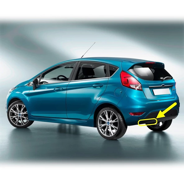 Ford Fiesta 2013-2016 Arka Tampon Çeki Demiri Kapağı 1531833 ürün görseli 1