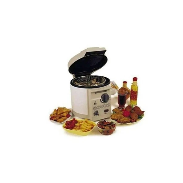 Aksu Ken Fry 1600 W 2.2 lt Isı Ayarlı Fritöz - 2