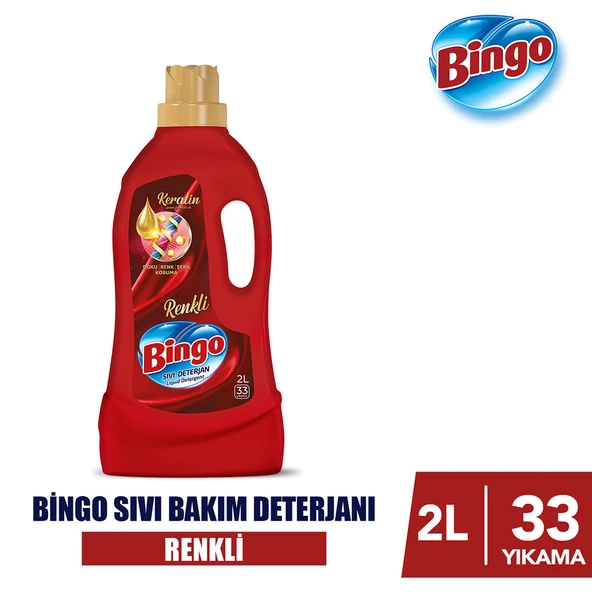 Avantajlı Çamaşır Bakım Seti: Bingo Toz Deterjan 4kg + Sıvı Deterjan 2L + Çamaşır Yumuşatıcısı - 4