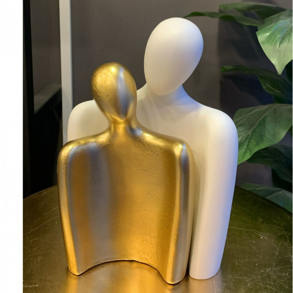 İKİLİ SOYUT SARILAN SEVGİLİ BİBLO BB425-10 - Resim 2