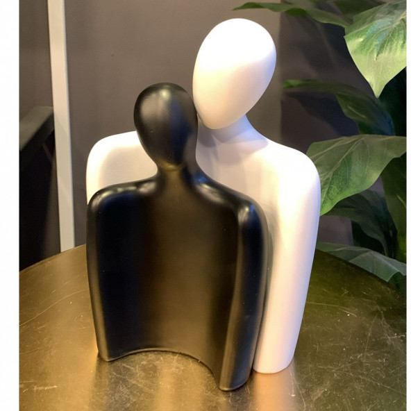 İKİLİ SOYUT SARILAN SEVGİLİ BİBLO BB425-12 - Resim 2