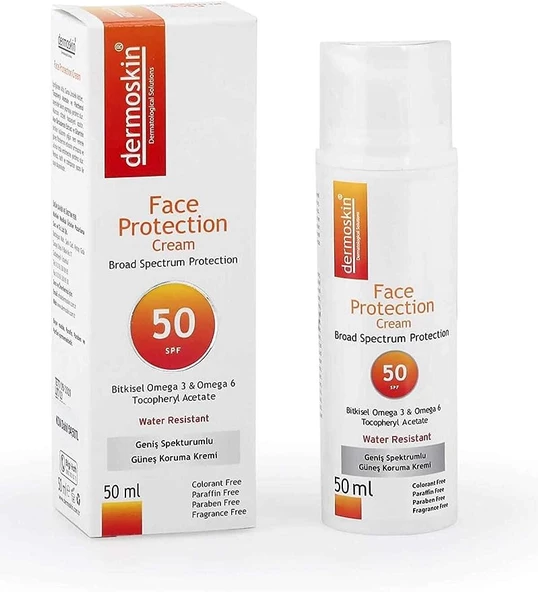 Dermoskin Face protection SPF 50 Güneş Kremi