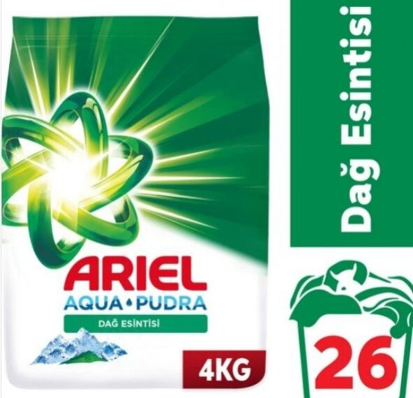 Ariel Toz Çamaşır Deterjanı Dağ Esintisi 4 kg