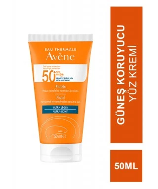 Avene Fluıde 50+ Normal Karma Ve Hassas Ciltler Için Çok Yüksek Faktörlü Güneşten Koruma 50 Ml
