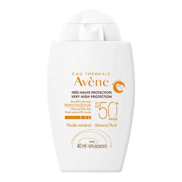 Avene Fluide Mineral Spf 50+ 40 ml