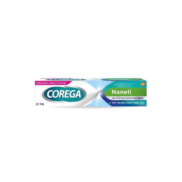 COREGA Diş Protezi Yapıştırıcı Krem Naneli 40gr