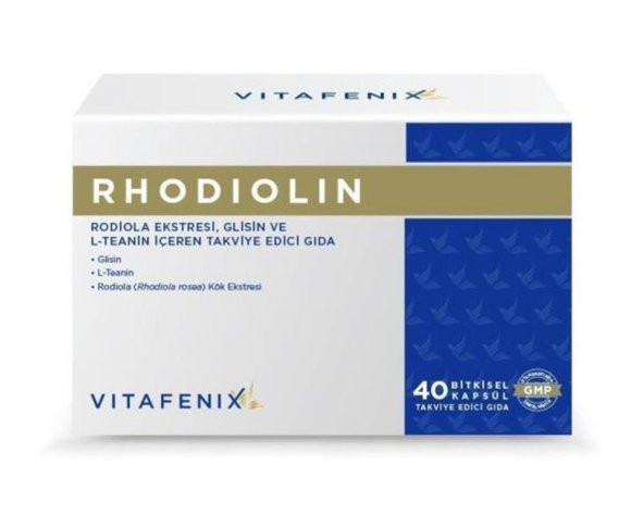 Vitafenix Rhodiolin Rodiola Kök Ekstresi 40 Kapsül - Skt:10/2025