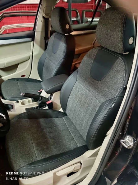 Skoda Octavia Araca Özel Dikim Koltuk Kılıfı