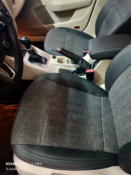 Skoda Octavia Araca Özel Dikim Koltuk Kılıfı - 6