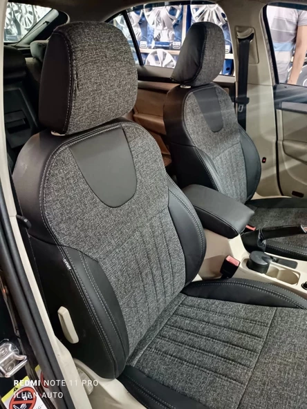 Skoda Octavia Araca Özel Dikim Koltuk Kılıfı - 10