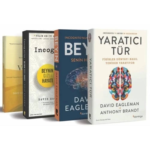 David Eagleman Seti-4 Kitap Takım