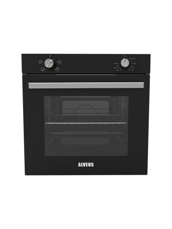 ALVEUS 605 SİYAH SOĞUTMA FANLI 3LÜ ANKASTRE SET (F17-GLS640-MFA605) - 4