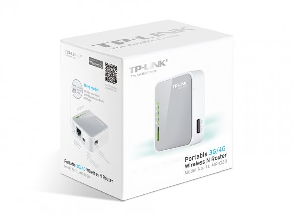 Tp-Link TL-MR3020 3G-4G Portatif Kablosuz Router - 2