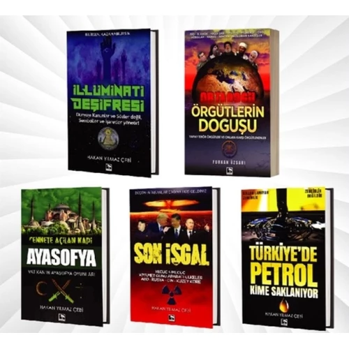 Arka Plan Seti - 5 Kitap Takım